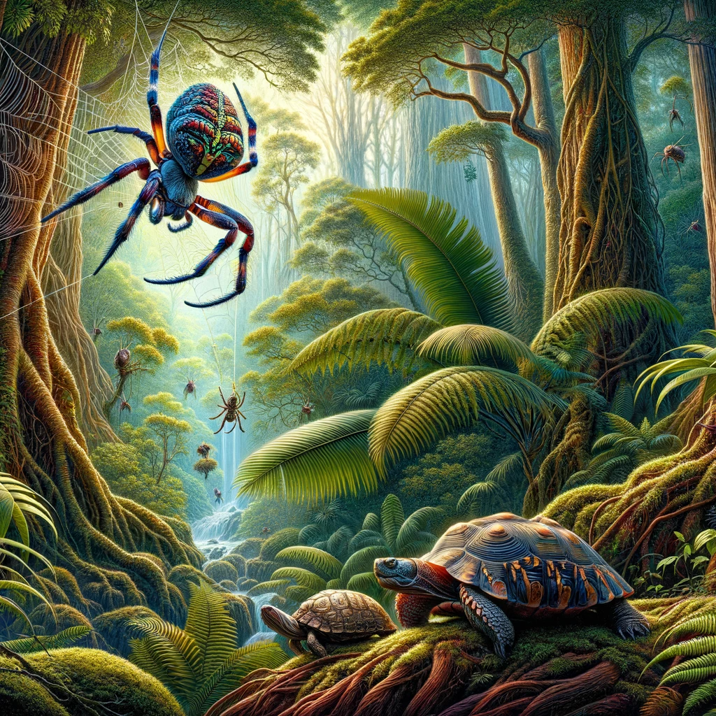 A Filipino Story of the Spider and the Turtle