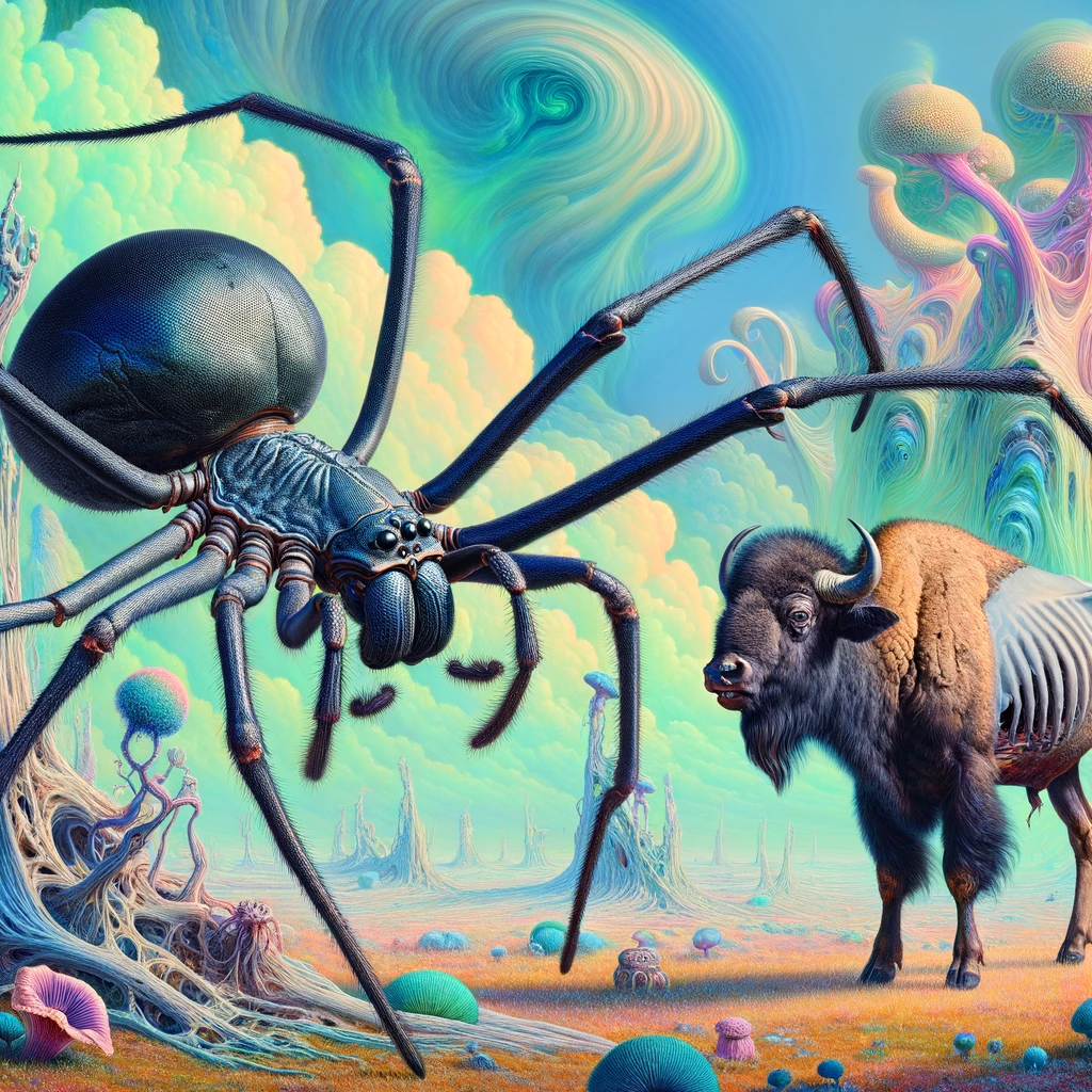 Spider and the Buffalo