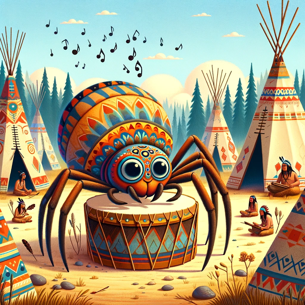 Spider and the Drum