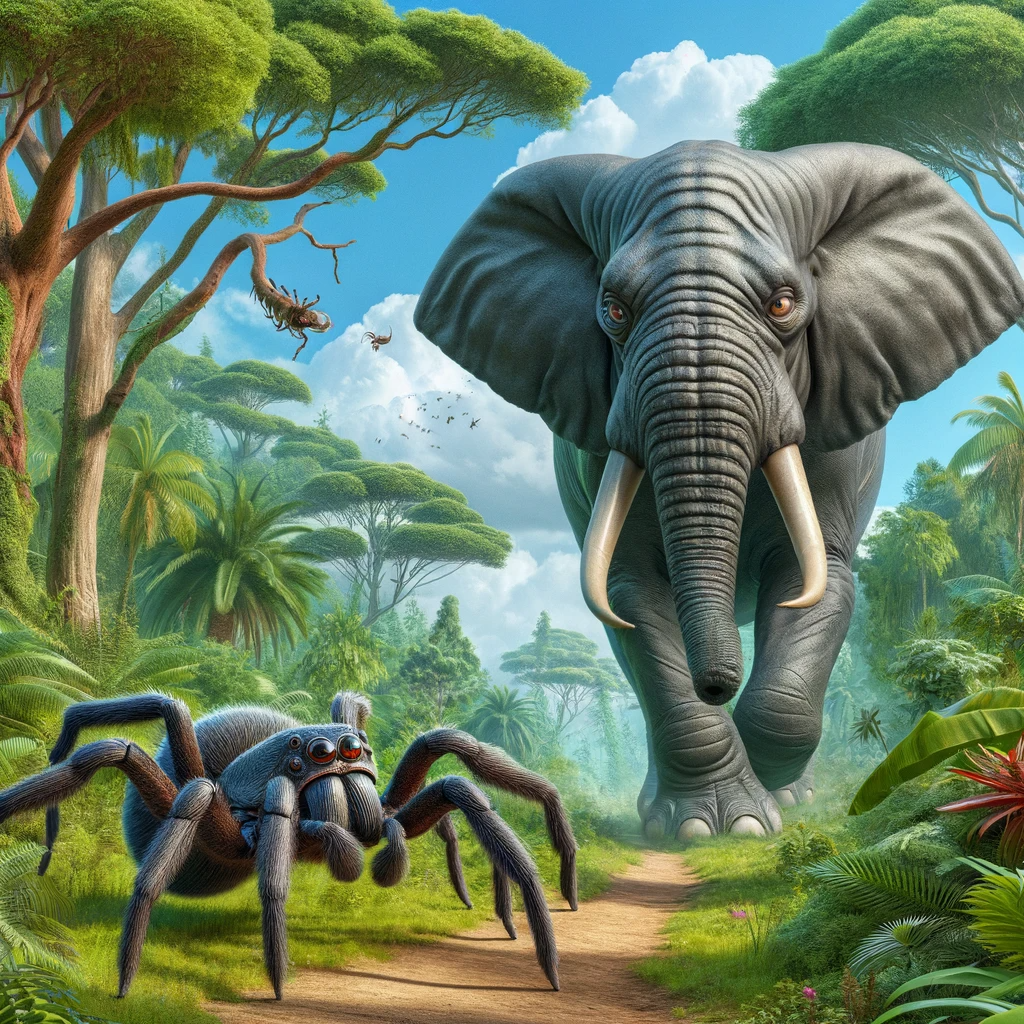 Spider and the Elephant’s Tusk