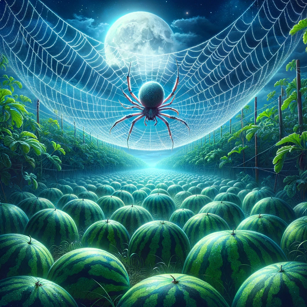 Spider and the Watermelon